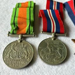WW2 Medal Set inc Burma Star
Defence Medal 
1939-1945 Medal 
1939-1945 Star
Burma Star

£60