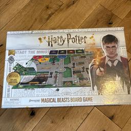 Harry Potter board game, one board that flips inside and outside of the Harry Potter grounds from the films and books.