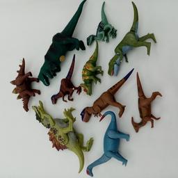 10 toy jointed dinosaurs approx. 7/9inches
Excellent condition
Must be collected