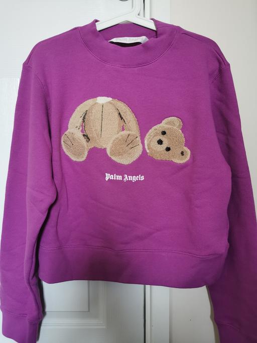 Buy & Sell West Midlands Birmingham - Photos for Palm Angels Bear-Print Cotton Jersey sweatshi