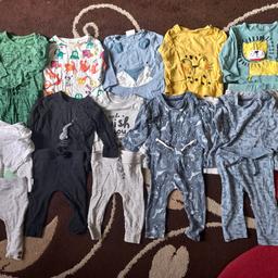 x10 baby boys outfits
All in excellent used condition
No marks or stains
Size 3-6months
Dino, lion, animal, car themes
Cute prints
Brands Next, George, Matalan, F&F and Lily and Jack
Smoke free pet free house
£30
Message me for postage enquiries

See my other ads for more items
Thankyou