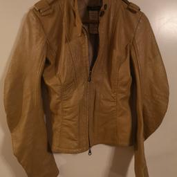 Morgan, vintage leather jacket, light brown, lovely stylish fitted lined jacket. All my items come from a pet and smoke free home. Make an offer, grab a bargain. Any questions please ask.