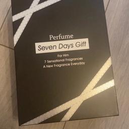 Men’s 7 day perfume calendar lovely gift