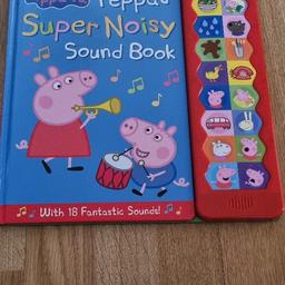 Practically brand new. kept in great condition. with 18 fantastic sounds to press as you are reading it to your little ones