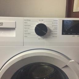 Beko 8kg Washing Machine 
Model WTL84121W
9 months old and hardly used
Still under warranty 
Collection only from Cannock WS11 1JJ