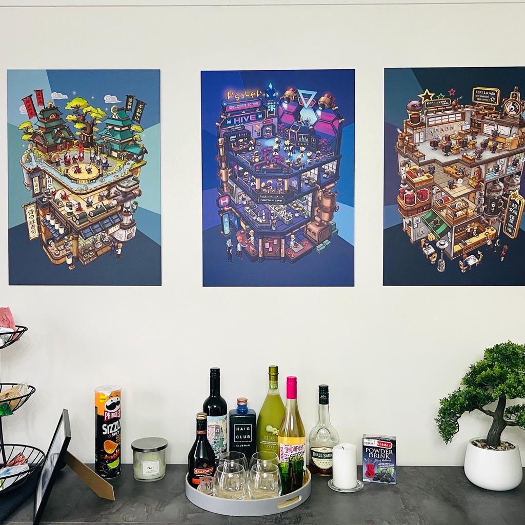 Displate Metal Posters set of 3 in CW2 Crewe für 60,00 £ zum Verkauf ...