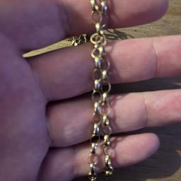 9ct gold very nice chain 8.5 grams