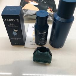 4 Harry’s products - 1 each as follows:

Foaming Shave Gel 60ml, Daily face lotion, Post-Shave Balm 50ml plus a blade protector cover. NEW

Unopened. From a smoke-free and pet-free home. Will pack securely if posting. Collection preferred.

UK postage only.