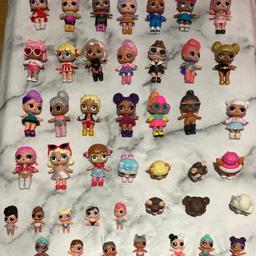 24 Lol dolls, 7 Lol pets, 12 Lol Lil Sisters & various accessories.
Still have all the surprise balls they came in too.
Selling all together as a bundle, £115 for the lot.
Collection from M30 Eccles area of Manchester, about 5 mins drive from the Trafford Centre.
I can meet or deliver LOCALLY.