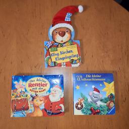verschiedene Bücher für Kinder für Weihnachten;
pro Buch Eur 3,- bis Eur 6,-