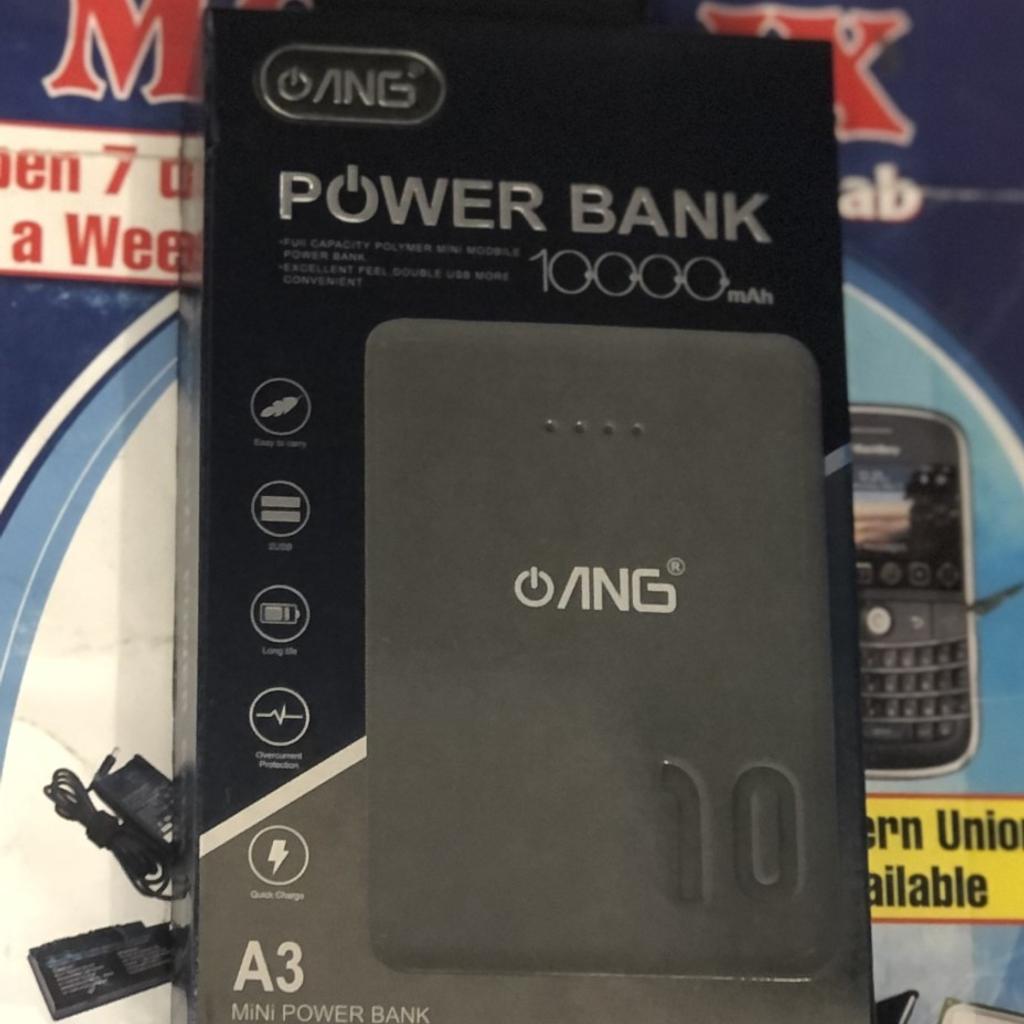 ANG A3 Portable Charger 10000mAh Fast Charging Power Bank with Cable Compatible with iOS & Android

Brand: ANG

Model: A3

Condition: New

Storage: 10000mAh

NO POSTAGE AVAILABLE, ONLY COLLECTION!

Any Questions....!!!!
***
Please Feel Free To Contact us @
0208 - 523 0698
10:30 am to 7:00 pm (Monday - Friday)
11:00 am to 5:30 pm (Saturday)

Mobilix Fone Lab Chingford
67 Chingford Mount Road,
Chingford , London E4 8LU