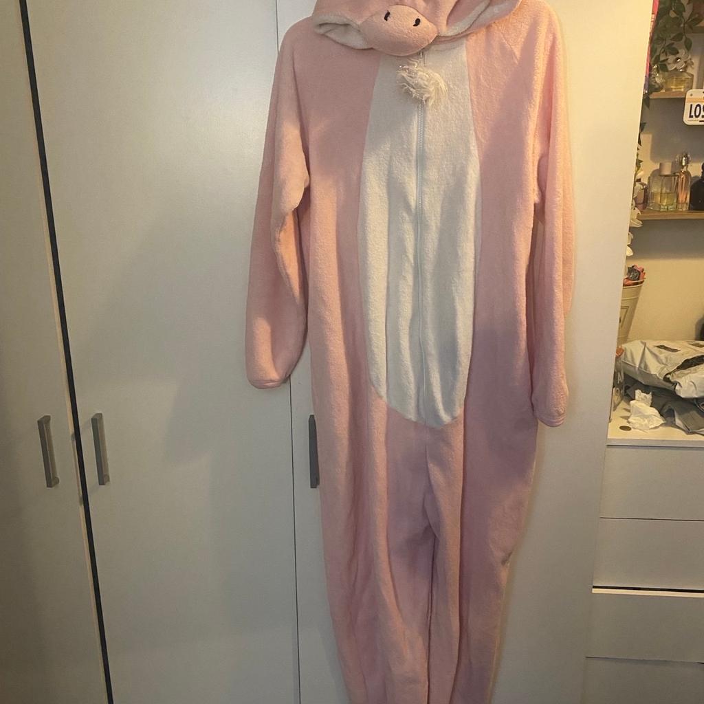 Only washed once
Unicorn onsie
Size large 14/16
Pink and white