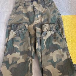 I have for sale a pair of ladies army style high rise joggers. They are new without tags.

Fell in love with them but they are just sadly too small for me.

Size small

Collection from Lancing or I can post