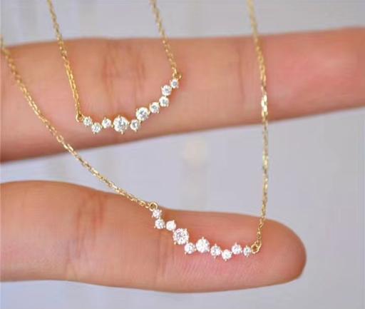 Buy & Sell Healey Rochdale - Photos for Necklace Zircon Pendant Necklace 45cm. Simple