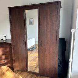 Ikea 3 door wardrobe with mirror** for Sale