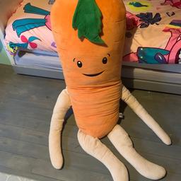 Giant Kevin carrot soft toy. Free to collector will put outside for collector. 
Tipton dy4