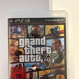 Verkaufe hier PlayStation 3 Spiel GTA 5 . Der Zustand ist gut.