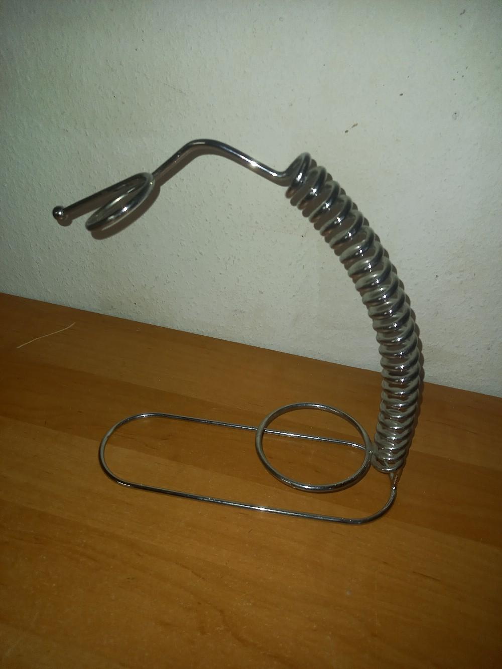YVANMOINSCHER Humorvoller Metall-Flaschenhalter – Handgefertigte Deko Für Weinflaschen | Perfekt Als Geschenk Zu Weihnachten, Geburtstag & Ruhestand