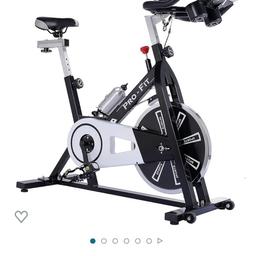 Spin bike, works fine. Few bits missing such as clock and the water holder. Screws just need tightening, this is completely FREE. Collection only