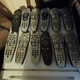 10 x SKY Remotes,Untested spares or repair,might work don't have time to test them.