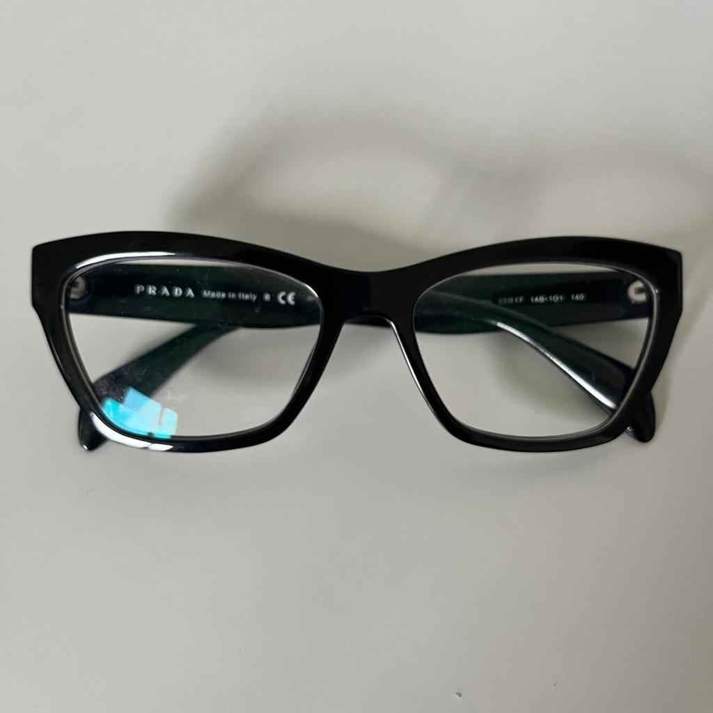 Prada Brille in schwarz