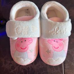 Brand new Peppa pig size 6 toddler slippers. Postage available or collection Kingstanding B44. Make a lovely Christmas present 