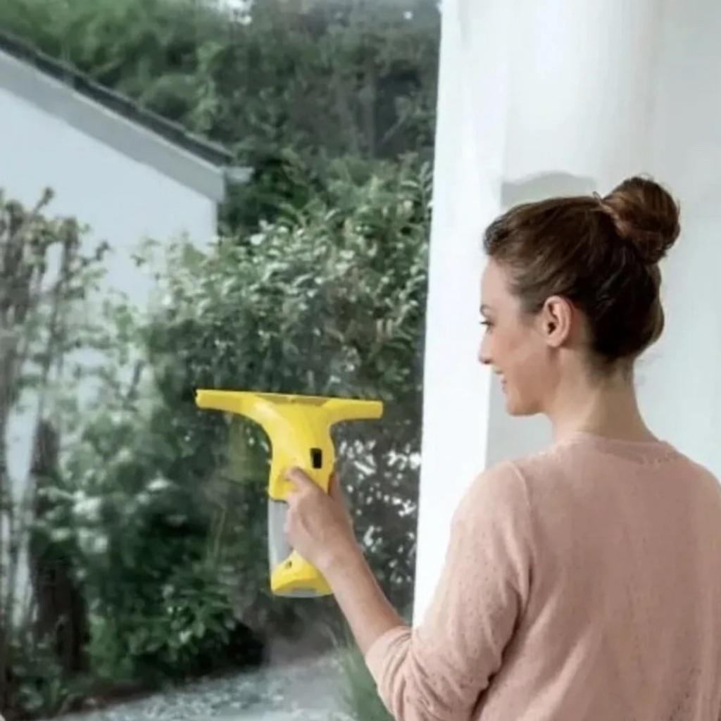 Karcher WV 1 Handheld Window Cleaner 5yr Karcher Warranty, & Spray Bottle

Keep your windows squeaky clean with the Kärcher WV 1 Handheld Window Cleaner. This cordless electric device is perfect for cleaning windows, featuring a water level indicator, edge cleaning, and a portable design. The ergonomic handle, lightweight construction, and battery operated feature make it easy to use.

This window vacuum from Kärcher has a 0.5L capacity and comes with a spray bottle. It is designed for use on windows and other surfaces, and boasts a number of features like multi-surface cleaning and a yellow colour. With a 5-year Kärcher Warranty, this model is an excellent addition to your cleaning tools.