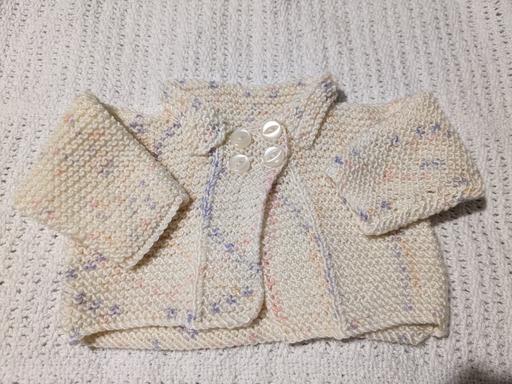 Buy & Sell Derbyshire North East Derbyshire - Photos for Baby girl's hand knitted cardigan