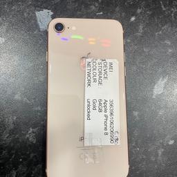 IPhone 8
£130 each or £100 each if you take more than one
Different colours
Unlocked to any networks
More available in stock
Smartphone
Check pictures for condition
Reseted and ready for new owner
Collection from

World communications
Vapestop
229 East India Dock Rd, London E14 0EG
11am-10pm

Or can post for £4.50 Royal Mail
Check my other listings
Grab a bargain