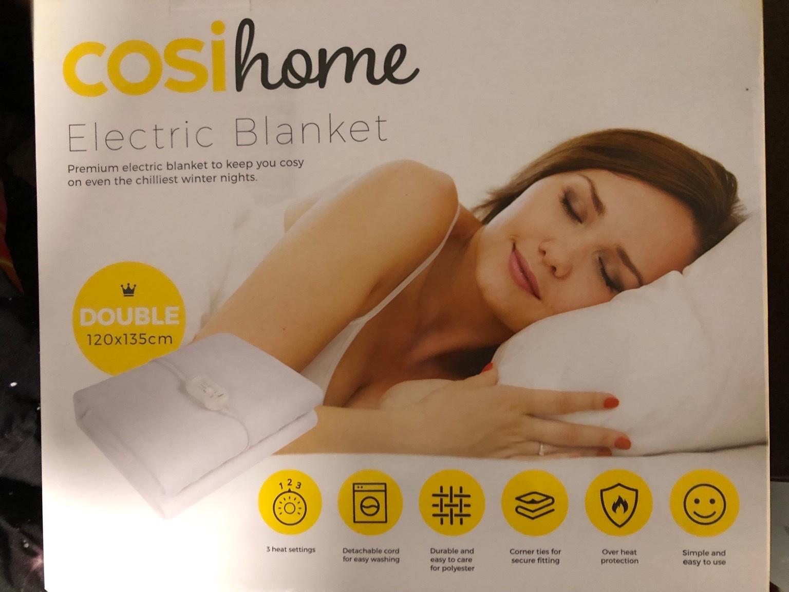 Heated Electric Blanket For Double Bed - 120x135cm - Buy Online at