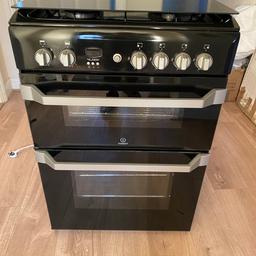 INDESIT DOUBLE OVEN AND GRILL. ALL ON GAS. 4 BURNERS. FREE STANDING. GOOD CLEAN CONDITION. ABOUT 18 MONTHS OLD. COLLECTION ONLY FROM CLACTON ON SEA. £250 ONO