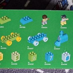 Verkaufe hier den Lego Duplo Zahlenzug von meinem Sohn,da er nicht mehr benötigt wird und nur in der Ecke steht - was echt zu schade ist,da der Zug noch top in Schuss ist und er vollständig ist.

Er wäre definitiv bereit weitere Kinderaugen leuchten zu lassen. 😊

Neupreis beträgt 14,99€