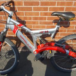 The bike itself is in good condition however needs some work, the point where the pedals meet has come apart, the gears need looking at and the back tyre needs air, quick fix for someone with the time and know how,

pick up from bb1 blackburn,  might be able to deliver locally,
