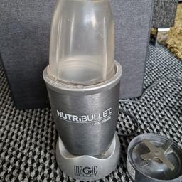 nutrbullet blender/grinder, great for grinding spices as seen in pics :)