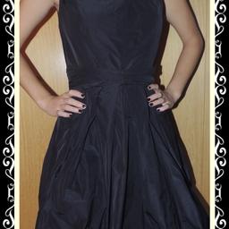 tolles Barbara Schwarzer Kleid ca Gr. 34 , tolles glänzendes Material , sehr edles Kleid, Versandart Hermes versichert 4.40