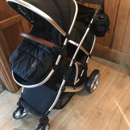 Bought for my twin babies, comes with extra seats and a few accessories. Excellent condition. Only used a few times over 3 months. Paid £800.