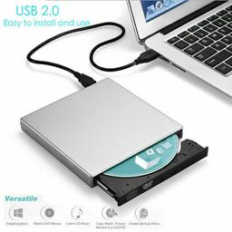 Brand new
External USB DVD ROM CD ROM Drive
Rewriter Burner writer for Laptop PC MAC
ref/ey

accept paypal or bank transfer collect £15
pay paypal - sygon467@yahoo.com - £15 +£5 delivery total £20
tell me once paid 
send your address posted to you