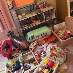 Massive Lol Surprise Bundle
Sorry, won’t split as I don’t have the time to sort out everything that goes with each doll, etc
Everything pictured (apart from storage boxes)
Collection from Callington only