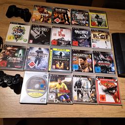 Verkaufe PS3 inkl. 2 Controller, Kabeln und sämtlichen Spielen die auf dem Bild zu sehen sind. (Beide Silent Hill und Rage verkauft)

Privatverkauf
Keine Garantie oder Gewährleistung
Versand gegen Aufpreis möglich