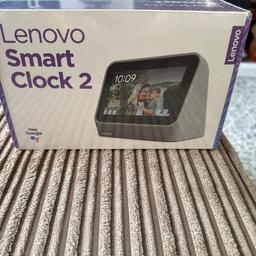 Brand new Lenovo Smart Clock 2 (Unopened)