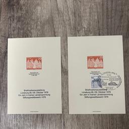 Briefmarkenausstellung
Lüneburg 28./29. Oktober 1978
Ein Jahr in meiner Ländersammlung
Stiftungswettbewerb 1978 

DEUTSCHE BUNDESPOST

sammeln und umtauschen

Privat verkaufen