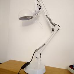 Anglepoise STYLE desk lamp good condition includes bulb can post for additional charge or cash on collection from RG2 8RL
