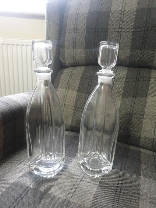 Buy & Sell West Midlands Walsall - Photos for 2 x Glass drinks decanters