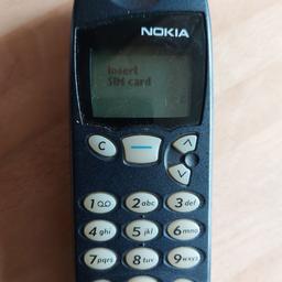 Retro, Vintage Nokia 5110 Phone And Charger.
Possibly working but haven't used it since back in the day,.
Shows all the signs a full functioning phone but no guarantees.
£20.00 ono was £25.00, sensible offers welcome

Collection from Binley Woods, Coventry CV3 2JS
