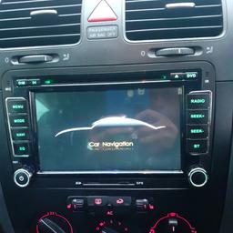 vw dvd,cd,sat nav,Bluetooth usb,sd,android stereo all working can connect reverse camera no offers, if item is not marked as sold thn it's still available!