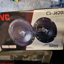REDUCED BRAND NEW JVC CS J620X SPEAKERS

6.5 INCH IN SIZE

VERY LOUD

TESTED AND FULLY WORKING

MINT CONDITION

PRICED TO SELL

COLLECTION FROM KINGS HEATH B14  OR CAN DELIVER LOCALLY

CALL ME ON 07966629612

CHECK MY OTHER ITEMS FOR SALE, SUBS, AMPS, STEREOS, TWEETERS, SPEAKERS