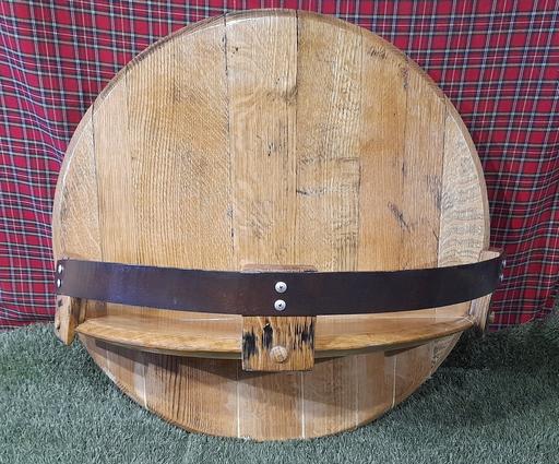 Buy & Sell West Midlands Birmingham - Photos for display shelf. Made from Oak barrel lids