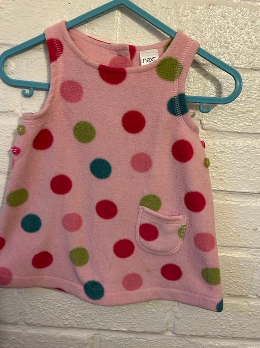 Buy & Sell West Midlands Birmingham - Photos for 🌸NEXT BABY FLEECE DRESS AGE UP TO 1 MONTH🌸