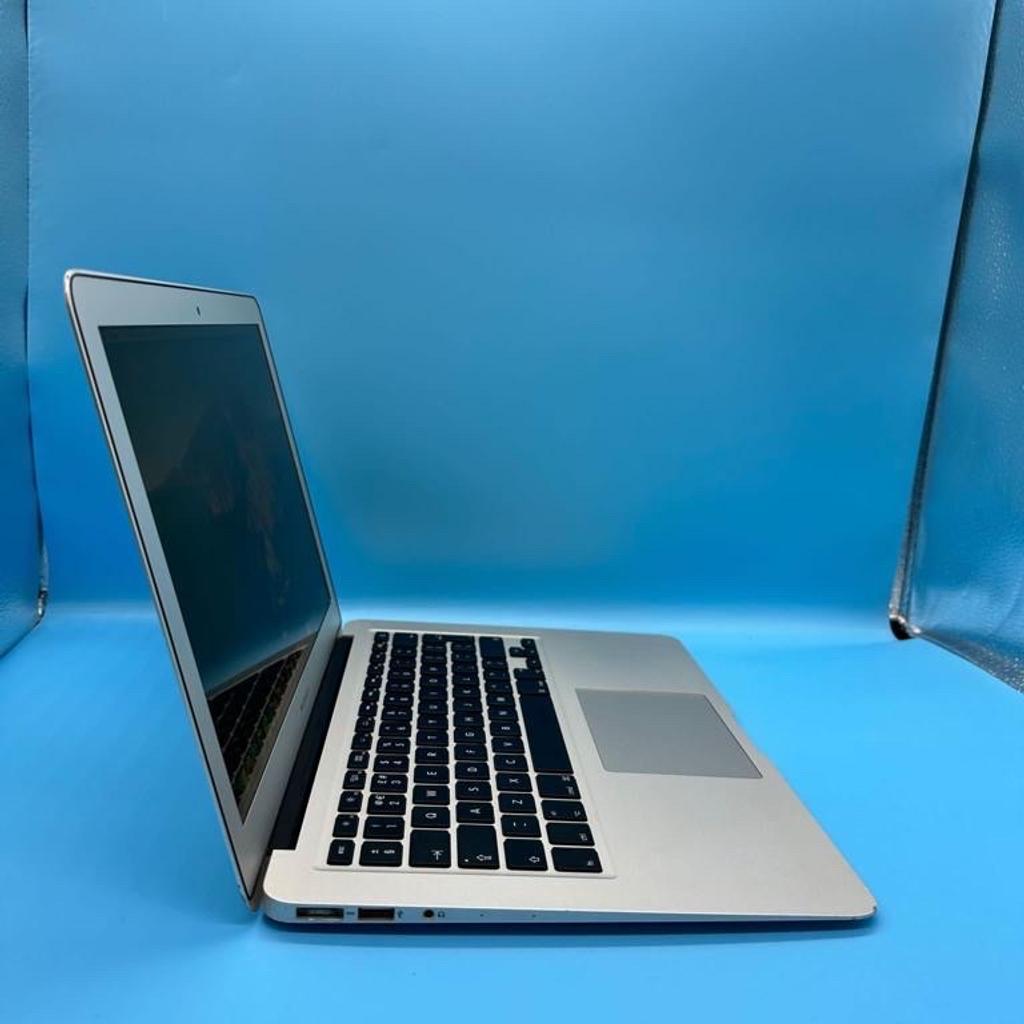 Grade A Apple MacBook Air intel i7 Super Fast 8GB Ram 256GB SSD

Ultra Slim Excellent condition

Silver colour

Comes with 6 months Warranty so buy with confidence.

Great for University work, school, Teams, Zoom etc.

Backlight keyboard
Camera & Mic Built-in

Spec:

Apple MacBook Air Ultra slim

I7 Dual Core 1.7
8Gb Ram
256Gb SSD

Intel HD Graphics 5000 1536 MB

13.3 inch (1440 x 900)

macOS Catalina

True Tone Technology
Wi-Fi 5 (802.11ac) | Bluetooth

Wi-Fi

office Word Excel PowerPoint, Outlook etc

Price £310
