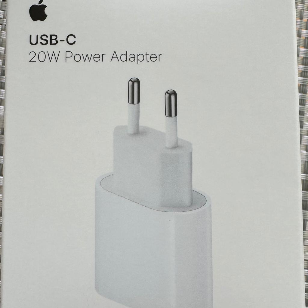 Apple Power Adapter 20 Watt.
Original verpackt.
Privatverkauf Keine Garantie keine Rücknahme.
Nur Abholung oder Übernahme der Versandkosten.